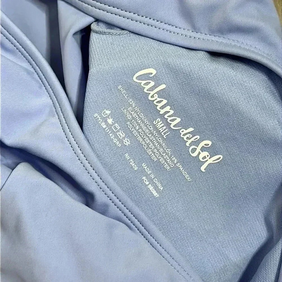 Cabana del Sol Blue Small Swim Set - Picture 12 of 14